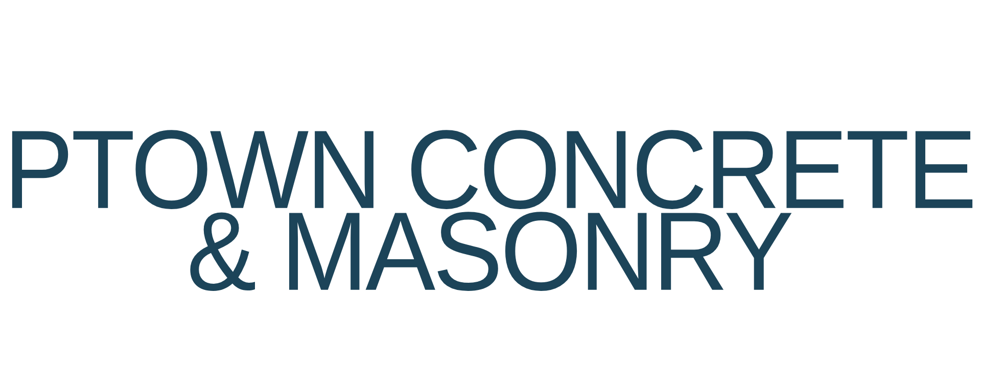PTOWN CONCRETE & MASONRY